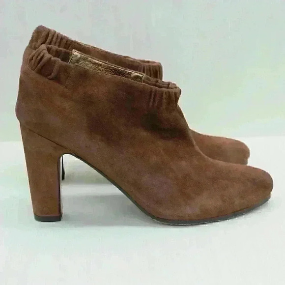 Sam Edelman Simone Women's Brown Suede Leather Ankle Boots  Size US 9.5 - Picture 7 of 11